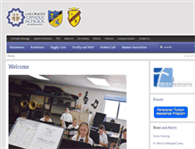 Tablet Screenshot of lascrucescatholicschool.com